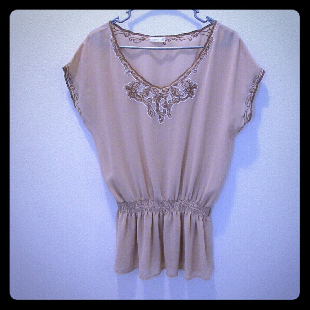 Mine sheer blouse